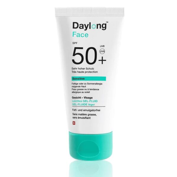 1 Daylong Sensitive Face Gel Fluide Leger SPF50+ 50ml