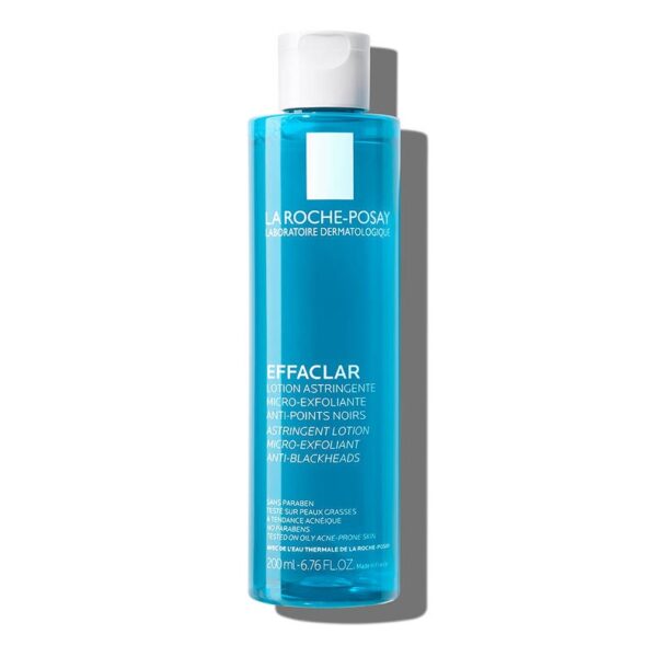 LA ROCHE-POSAY EFFACLAR - Lotion Astringente Micro Exfoliante Anti-Points Noirs, 200ml