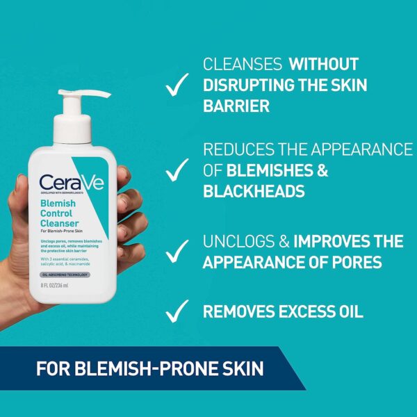 CERAVE BLEMISH CONTROL CLEANSER 236 ML