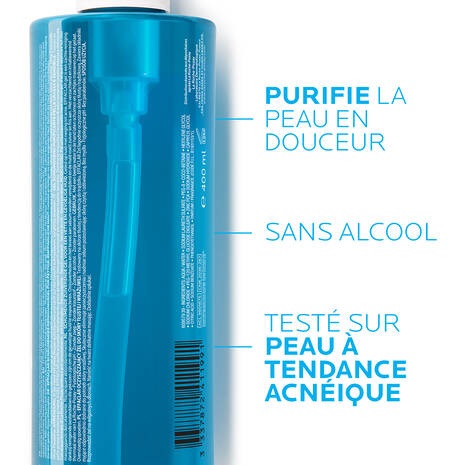 LRP4 LA ROCHE POSAY EFFACLAR GEL MOUSSANT PURIFIANT PEAUX GRASSES 400 ML