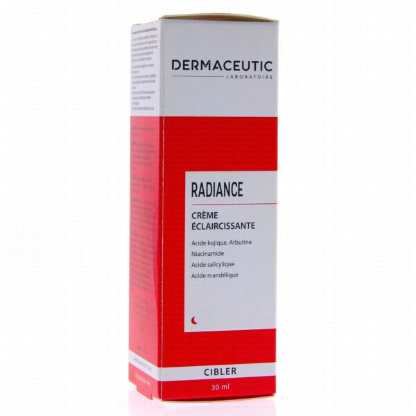 12 DERMACEUTIC Radiance - Crème Eclaircissante Anti-Taches 30ml