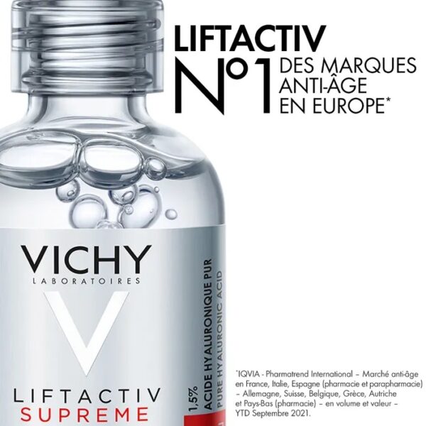 18 VICHY LIFTACTIV SUPREME - Sérum Anti-Âge H.A Epidermic Filler - Visage et Yeux, 30ml