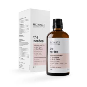 Bionnex The Nordea Acide Glycolique 8 % + Aloe Vera + Bouleau Tonifiant