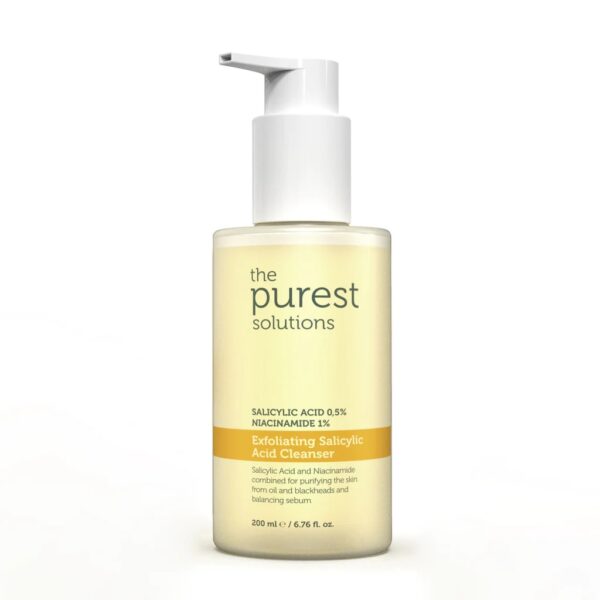 The Purest Solutions Salicylic Acid 0.5% Niacinamide 1% Exfoliating Salicylic Acid Cleanser