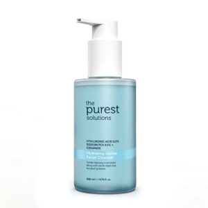 The Purest Solutions Hyaluronic Acid 0.5 % Sodium PCA 0.5% Ceramide Hydrating Gentle Facial Cleanser