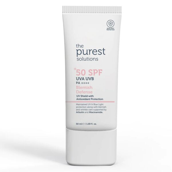 +The Purest Solutions Blemish Defense SPF 50