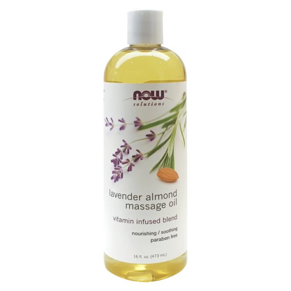 26 NOW Lavender almond massage oil