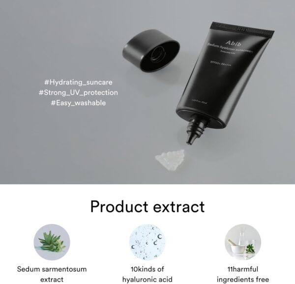 Abib Sedum Hyaluron Sunscreen Protection Tube SPF