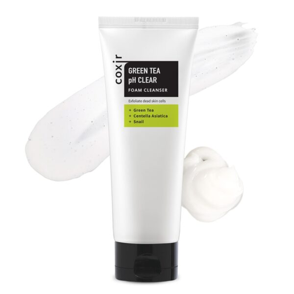 COXIR GREEN TEA PH CLEAR FOAM CLEANSER