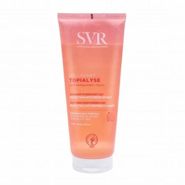 SVR TOPIALYSE GEL LAVANT PEAUX SENSIBLES ET SECHES 200ML