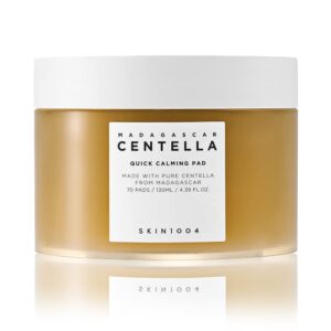 SKIN1004 Madagascar Centella Quick Calming Pad, 70 PADS, 130ml