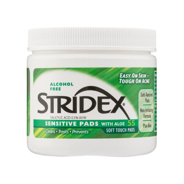 61bTpewt8KL._SL1280_ Stridex Sensitive Pads with Aloe 55