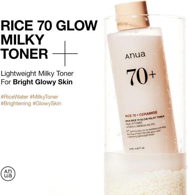 613qGm20rUL._AC_SL1080_ ANUA RICE + CERAMIDE GLOWY MILKY TONER