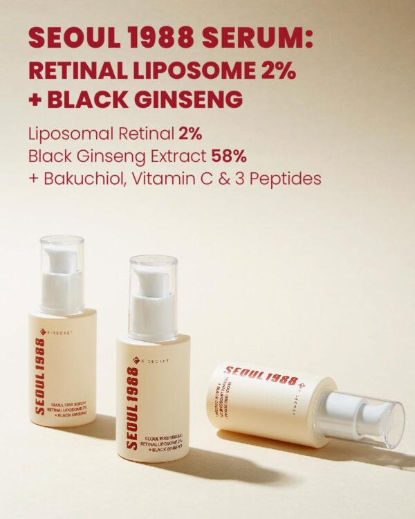 Version 1.0.0 K-SECRET SEOUL 1988 RETINAL LIPOSOME 2% + BLACK GINSENG