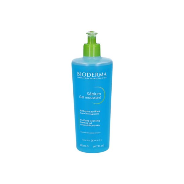 bioderma-sbium-gel-moussant-purifiant-500ml BIODERMA SEBUIM GEL MOUSSANT 500ML