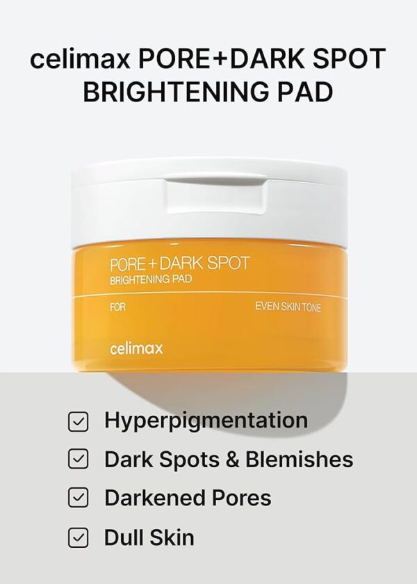 CELIMAX PORE+DARK SPOT BRIGHTENING PAD