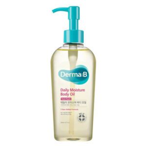 DERMA B DAILY MOISTURE BODY OIL FRESH PEACH 200ML