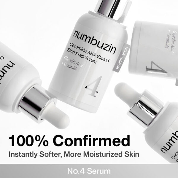 10 Numbuzin No.4 Ceramide AHA Glazed Skin Prep Serum