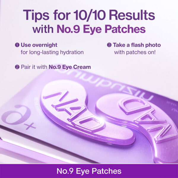 5 Numbuzin No.9 NAD+ Collagen Under Eye Patches