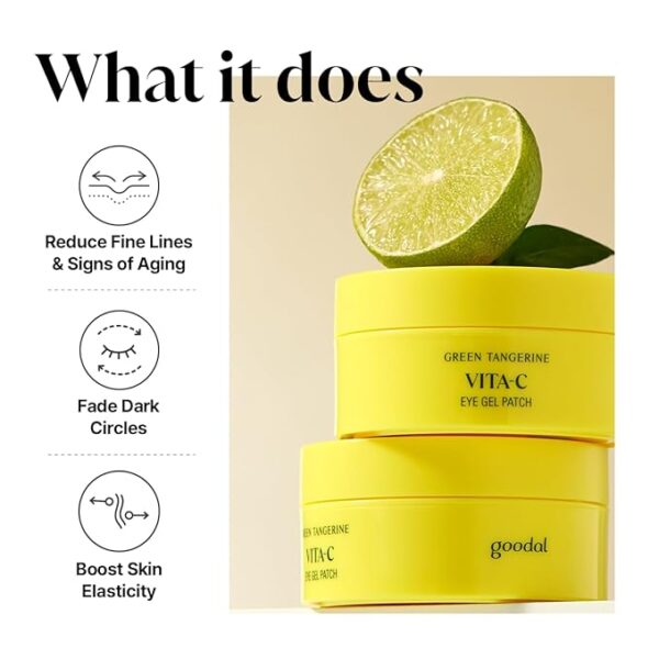 61zrLTvFmlL._SX679 GOODAL GREEN TANGRINE VITA-C EYE GEL PATCH