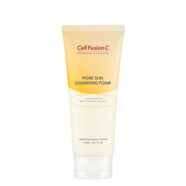 Untitled-1 Cell Fusion C Pore Sun Cleansing Foam