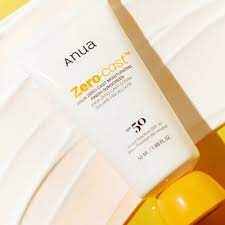 ANUA ZERO CAST MOISTURIZING  FINISH SUNSCREEN 50ML