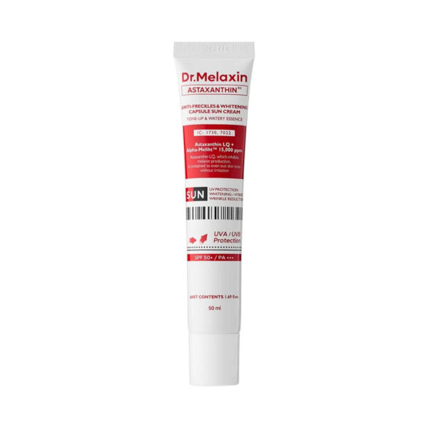 06383f24-44fa-48c9-8e48-f7c90ef14675 Dr. Melaxin Astaxanthin Anti-Freckles & Whitening Capsule Sun Cream SPF 50+ PA+++