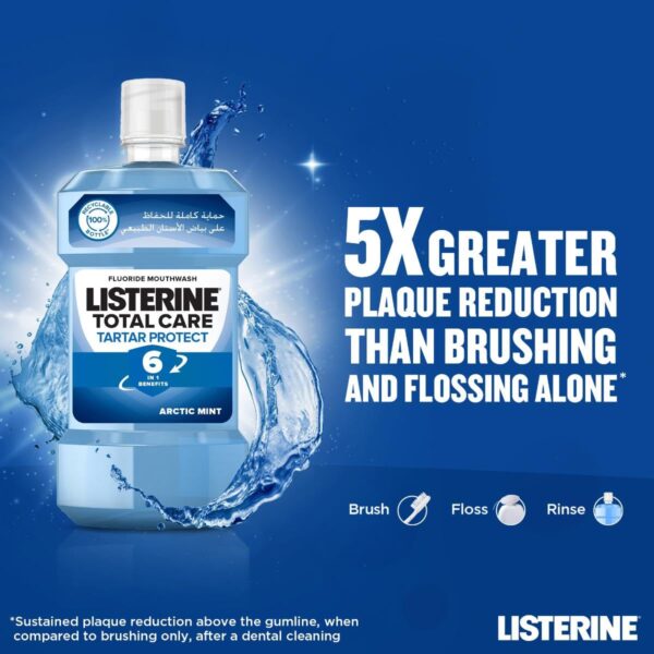 712NffiGXyL Listerine Total Care Tartar Protect – Fresh Mint – 250ml