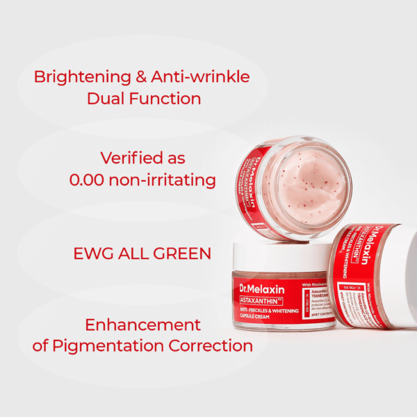 DR-MELAXIN-Asthaxanthin-Anti-Freckle-and-Whitening-Capsule-Cream-5 DR.MELAXIN ASTAXATHIN ANTI - FRECKLES & WHITNING CAPSULE CREAM
