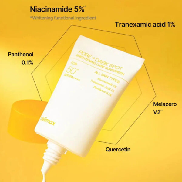 c05374a1-dab3-456d-a6bd-538093e25622 CELIMAX PORE+DARK SPOT BRIGHTENING CARE SUNSCREEN