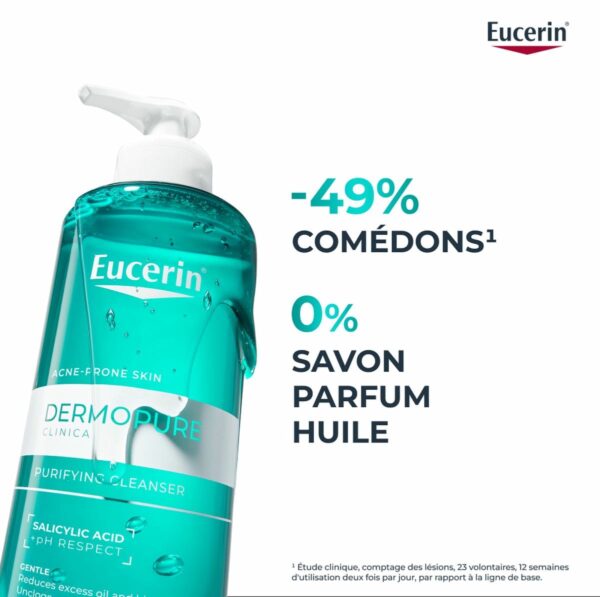 Eucerin DermoPure Clinical Nettoyant Purifiant 400ml)