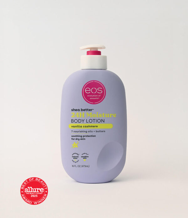 EOS SHEA BETTER 24H MOISTURE BODY LOTION VANILLA CASHMERE