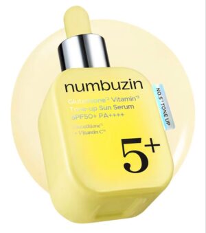 numbuzin No.5+ Glutathione Vitamin Tone-Up Sun Serum 30 ml