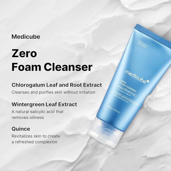 628ff25c-a1f3-456c-8f94-ee23c8ba5431 medicube Zero Foam Cleanser 120 g
