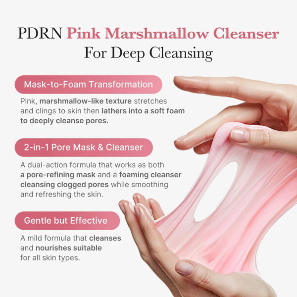 medicube PDRN Pink Niacinamide Whip Cleanser 120 g