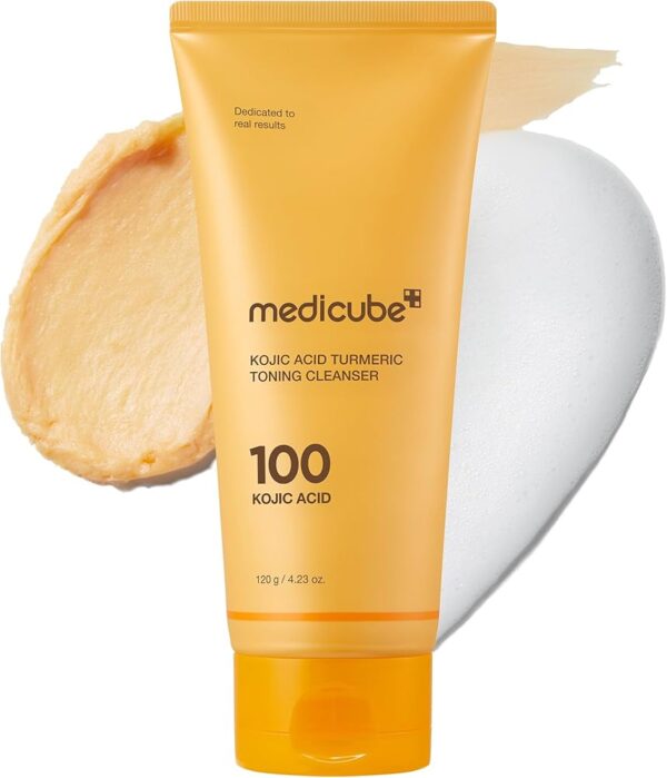 medicube Kojic Acid Turmeric Toning Cleanser 120 g