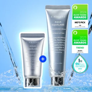 kit s.nature aqua squlane moistrizing cream 60ml