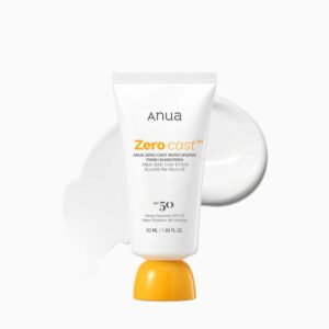 anua zero cast moisturizing finish sunscreen 50ml