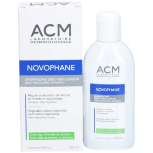 acm novophane shampooing sebo regulateur 200ml