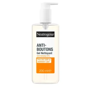 neutrogena anti boutons gel nettoyant