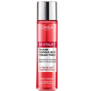 loreal revitalift 5% glycolic acid peeling toner