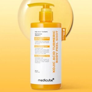 medicube kojic acid turmeric body peel shot 280mlm medicube ammsud
