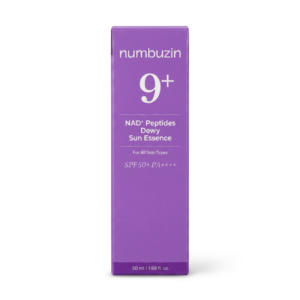 numbuzin 9+ nad peptides dewy sun essence 50ml