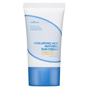 isntree hyaluronic acid natural sun cream