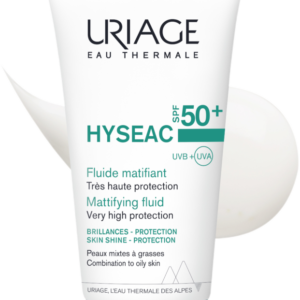 uriage hyseac very high protection matifying fluid spf50 50ml with swatch