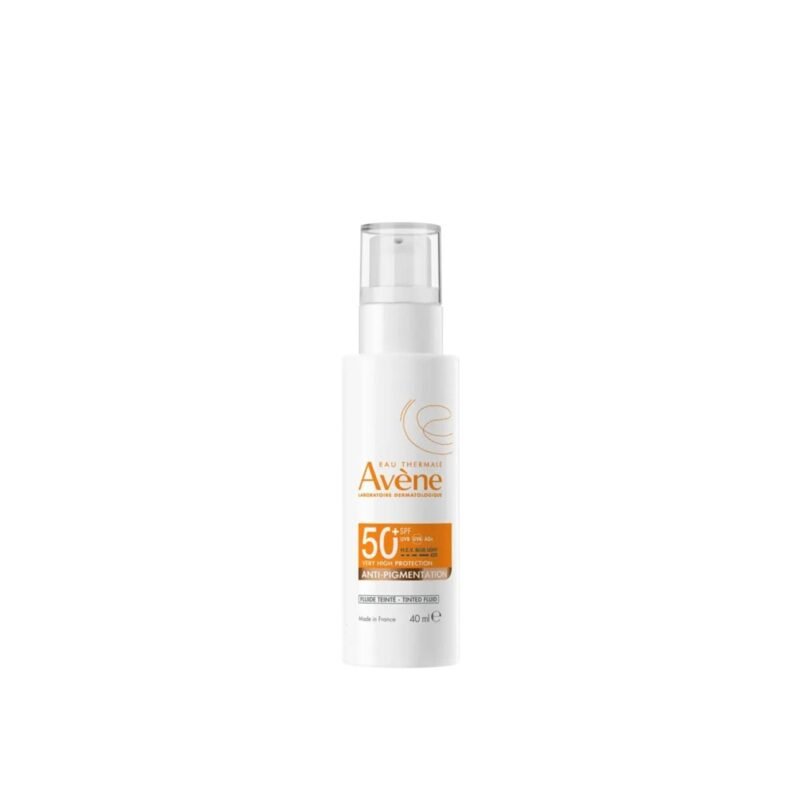 avene sun high protection anti pigmentation tinted fluid spf50 40ml