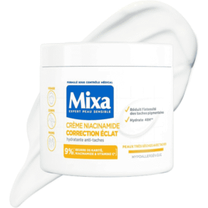 mixa pot niacinamide bright creme anti taches 400ml