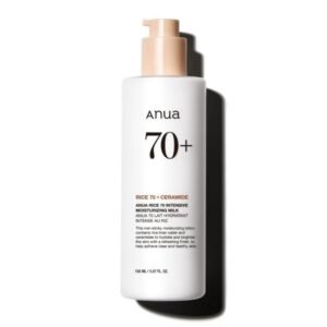 anua rice 70 intensive moisturizing milk 150ml