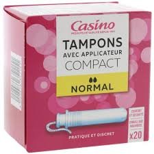 Casino Tampon Avec Applicateur Normal